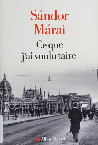 Ce que j'ai voulu taire