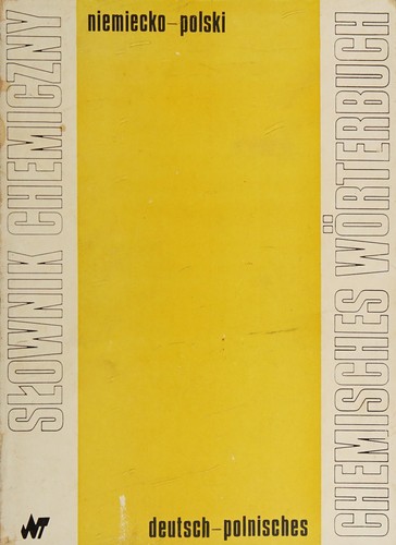 Słownik chemiczny by Marta Jurowska-Wernerowa cover