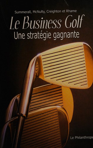 Le business golf by Pat Summerall cover