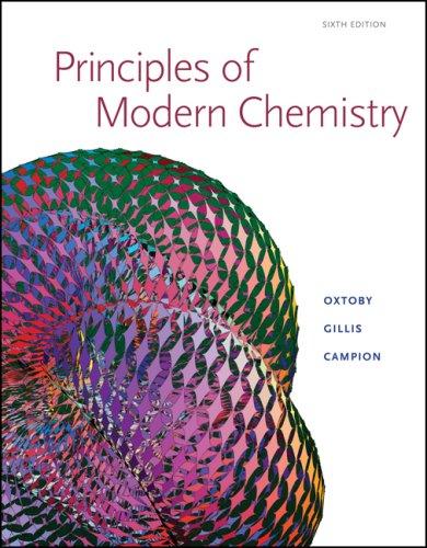 Principles of modern chemistry