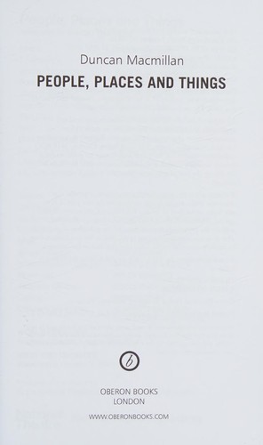 People, Places and Things