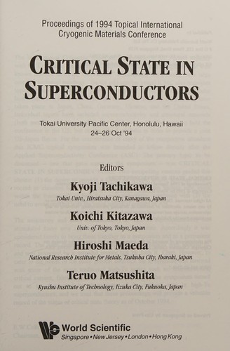 Critical state in superconductors