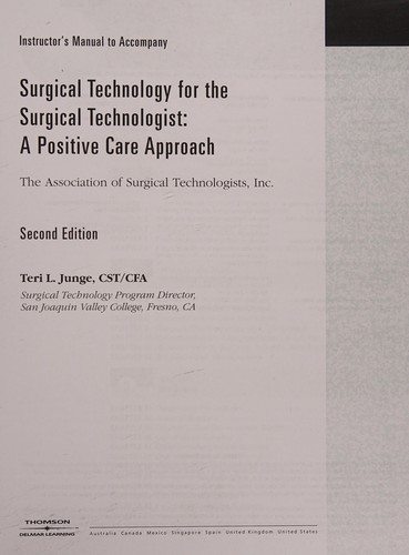 Surgical Technology for the Surgical Technologist