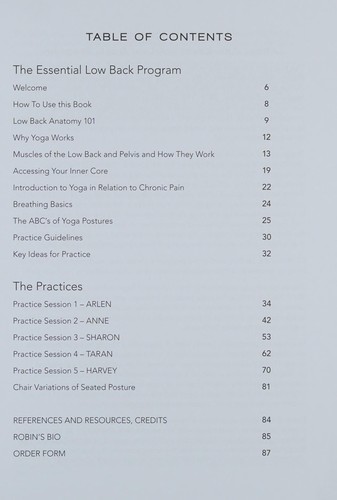 The essential low back program