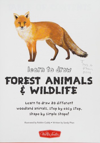 Learn to Draw Forest Animals and Wildlife