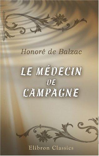 Le médecin de campagne by Honoré de Balzac cover