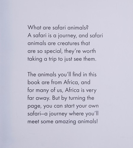 The wonder of safari animals