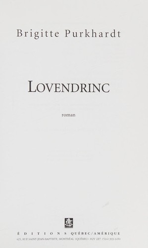 Lovendrinc by Brigitte Purkardt cover