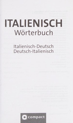 Italienisch by  cover