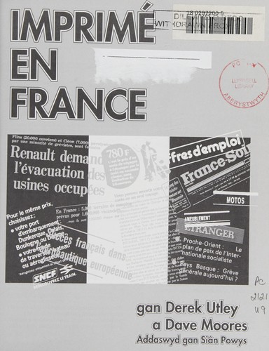 Imprimé en France by Derek Utley cover