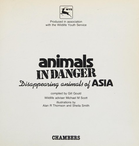 Disappearing animals of Asia by Gill Gould, Alan R. Thomason, Sheila Smith cover