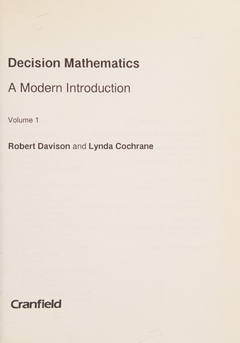 Decision mathematics