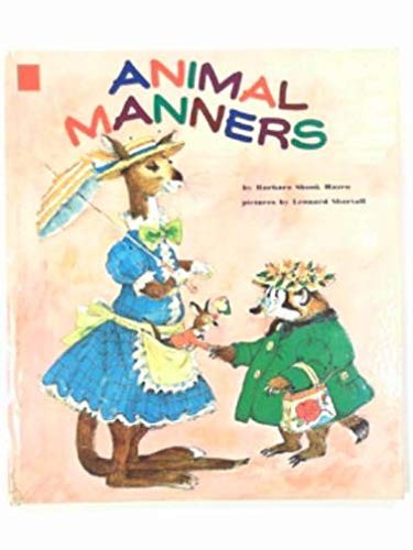 Animal manners by Barbara Shook Hazen cover