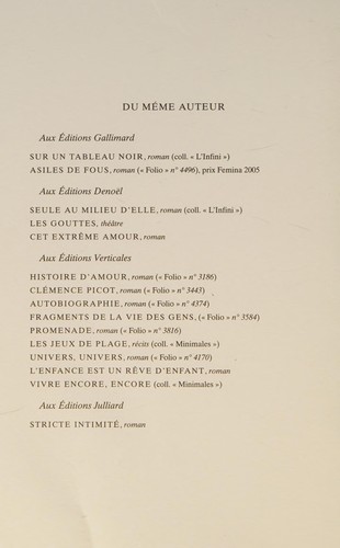 Microfictions by Régis Jauffret cover