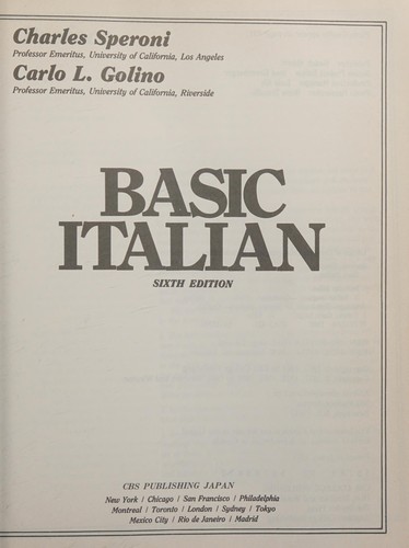 Basic Italian