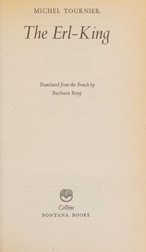 Le roi des aulnes by Michel Tournier cover