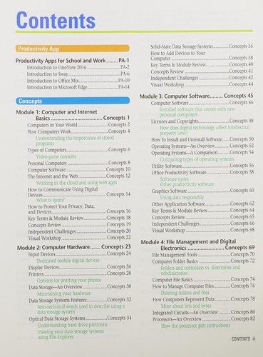 Computer Concepts+ and Microsoft Office 2016
