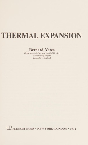Thermal expansion