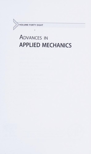 Advances in Applied Mechanics