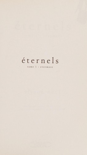 Eternels by Alyson Noël cover