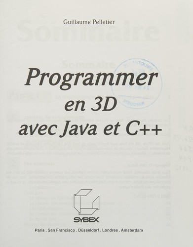Programmer en 3D avec Java et C++