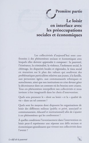 Le loisir