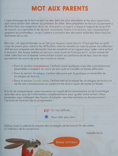 Défi lecture