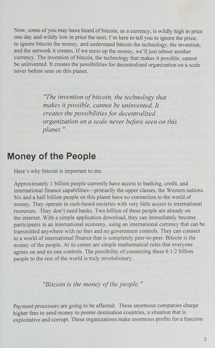 The Internet of money