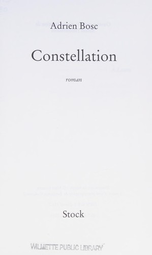 Constellation by Adrien Bosc cover