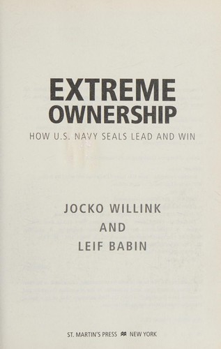 Extreme ownership