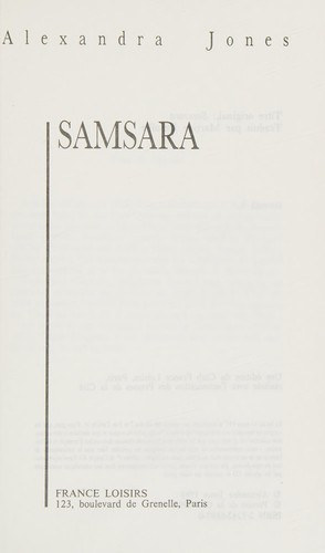 Samsara by Alexandra Jones cover