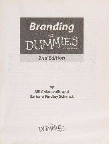 Branding for dummies