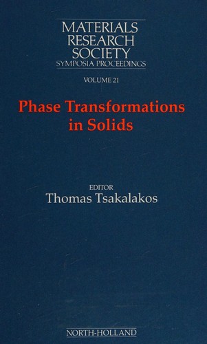 Phase transformations in solids