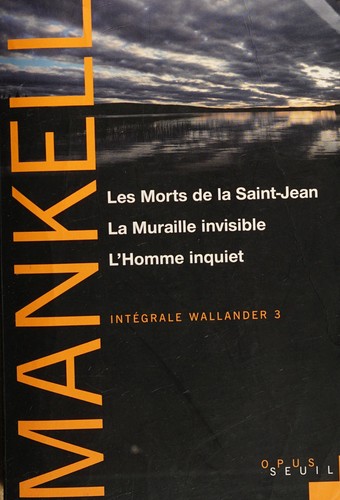 Les morts de la Saint-Jean by Henning Mankell cover