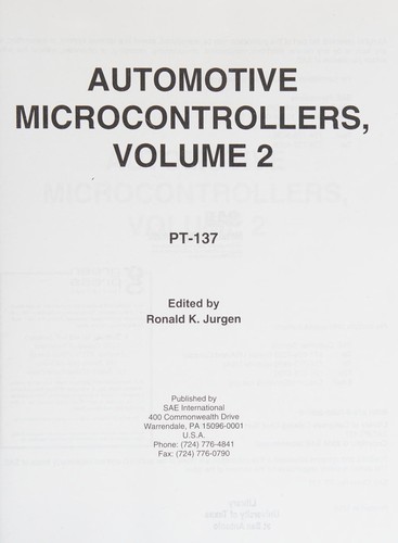 Automotive microcontrollers