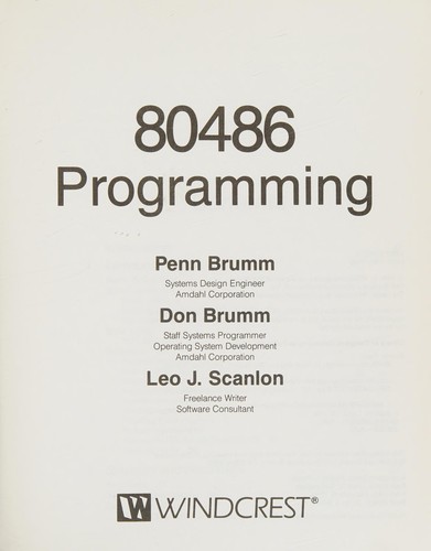 80486 programming