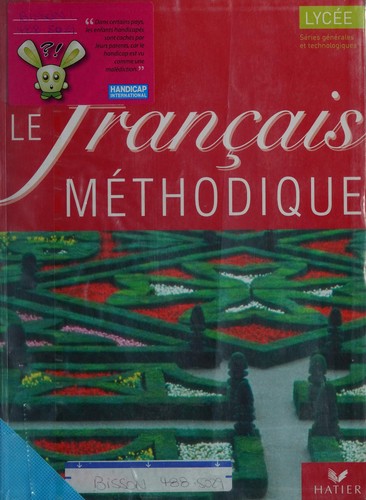 Le français méthodique au lycée by Hélène Sabbah cover
