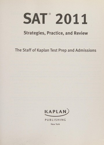 Kaplan SAT 2011, Comprehensive Program