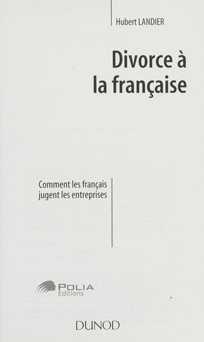 Divorce à la française