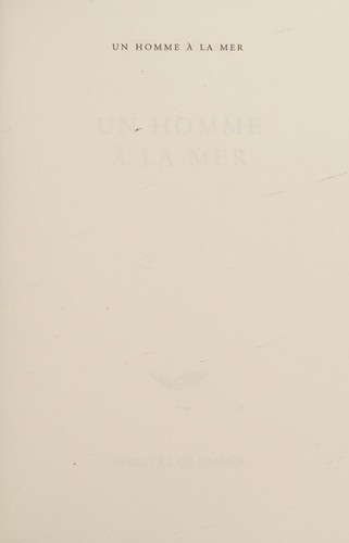 Un homme à la mer