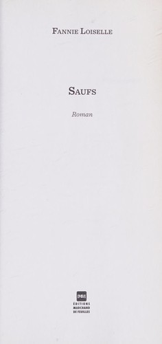 Saufs by Fannie Loiselle cover
