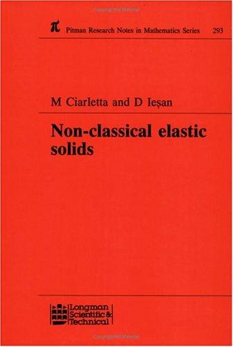 Non-classical elastic solids