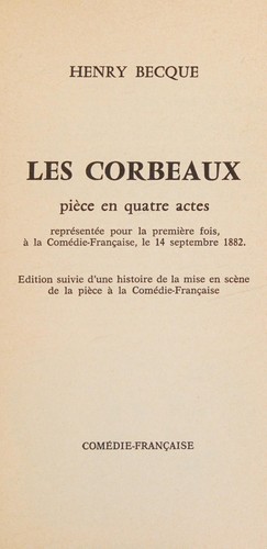 Les corbeaux