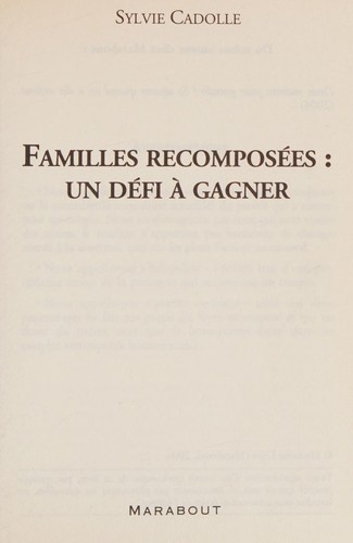 Familles recomposées