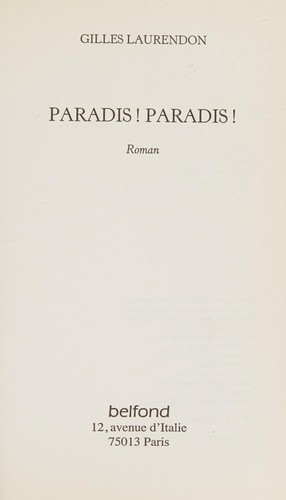 Paradis! Paradis!