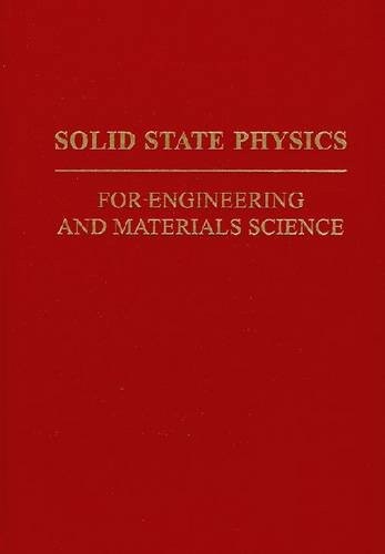 Solid state physics for engineering and materials science