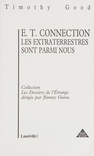 ET connection by Timothy Good, Sylvaine Charlet cover