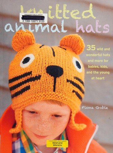 Knitted animal hats