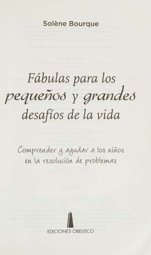 Fábulas para los pequeños y grandes desafíos de la vida