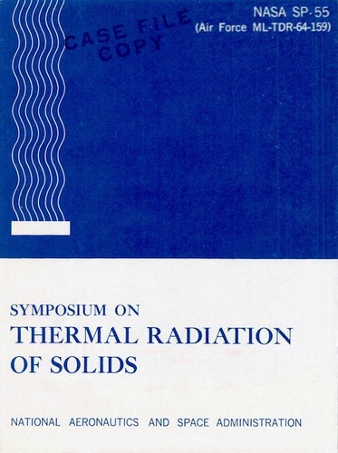 Symposium on Thermal Radiation of Solids by Symposium on Thermal Radiation of Solids (1964 San Francisco) cover